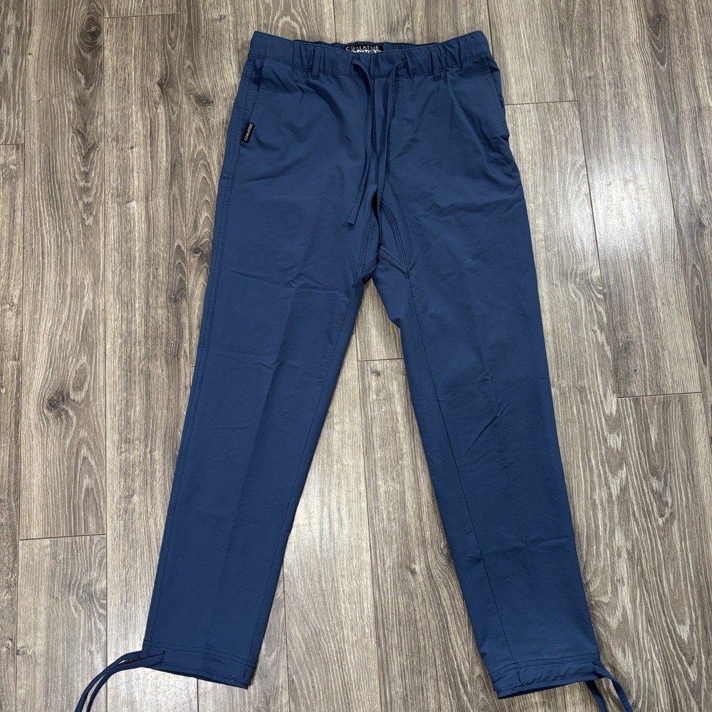 Coalatree Trailhead Technical Pants Men's M Blue Ripstop Hiking Outdoor Gorpcore